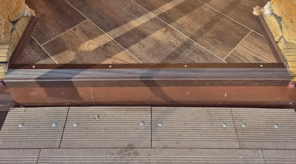 Порог угловой ПУ 04.2700.245 Дуб дымчатый