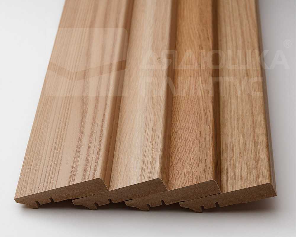 Плинтус МДФ Волшебная палочка. Гарден 219 Дуб темный