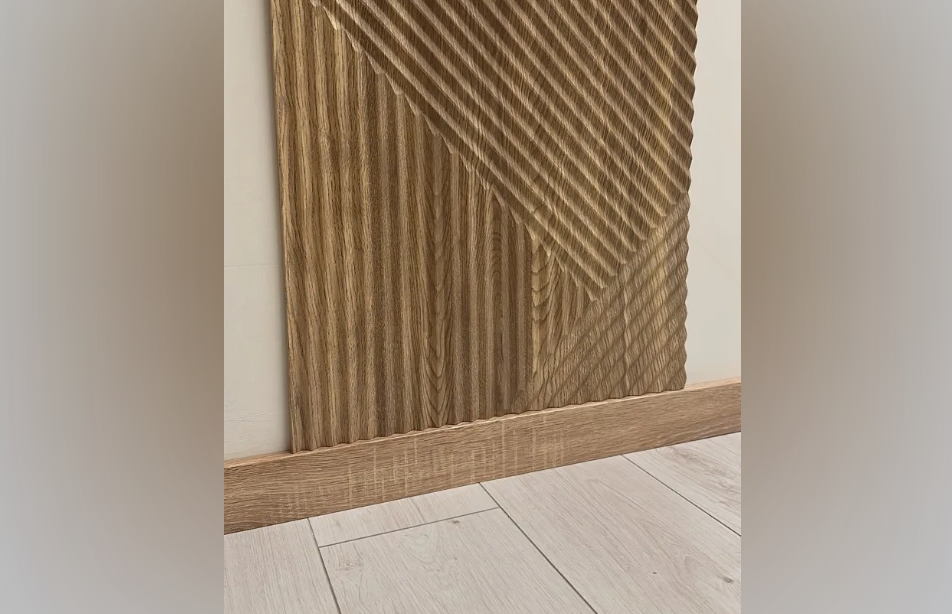 Плинтус ПВХ Рико Концепт 80мм 2,2м. 80013