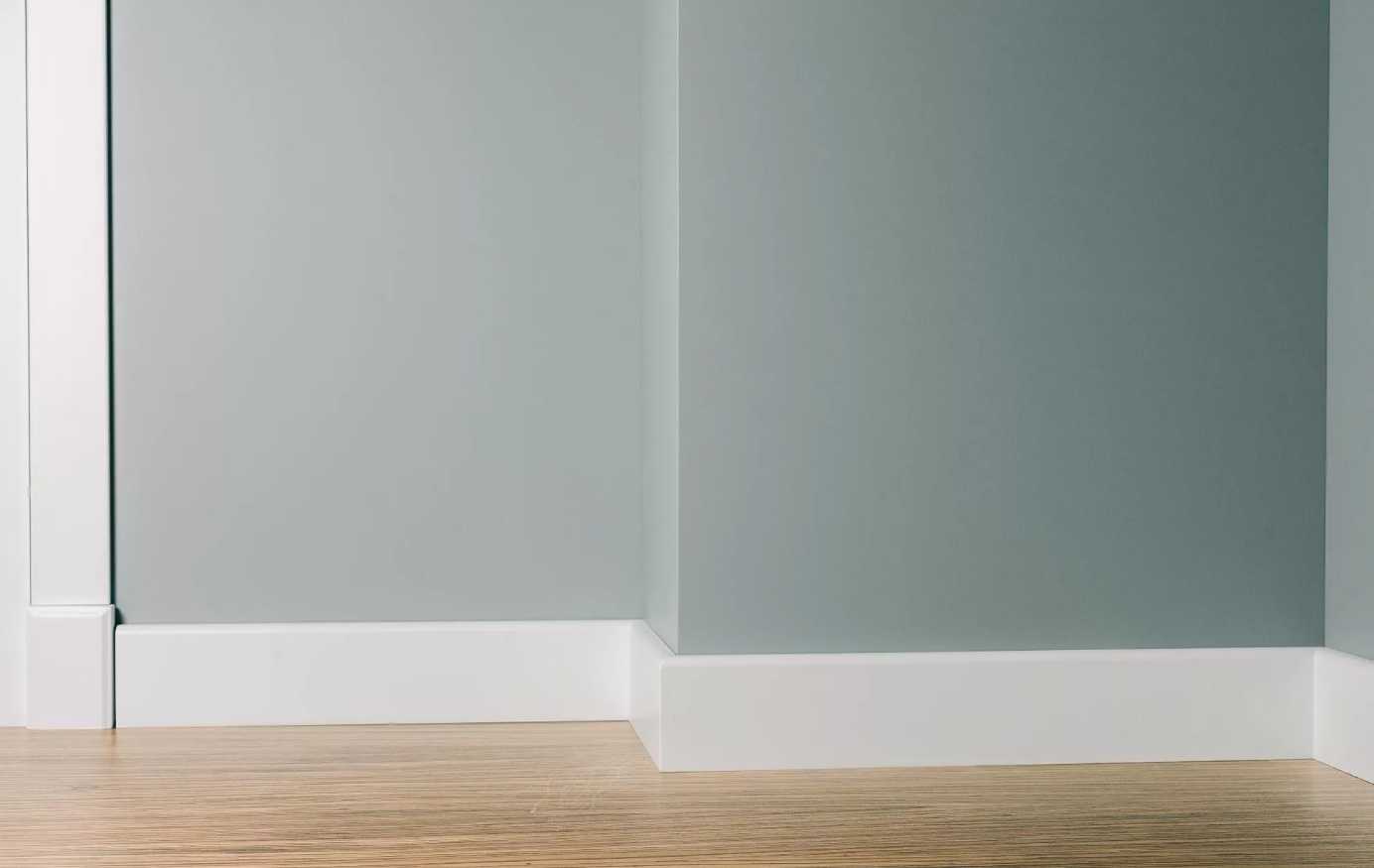 Плинтус МДФ Smartprofile Paint  80А Белый