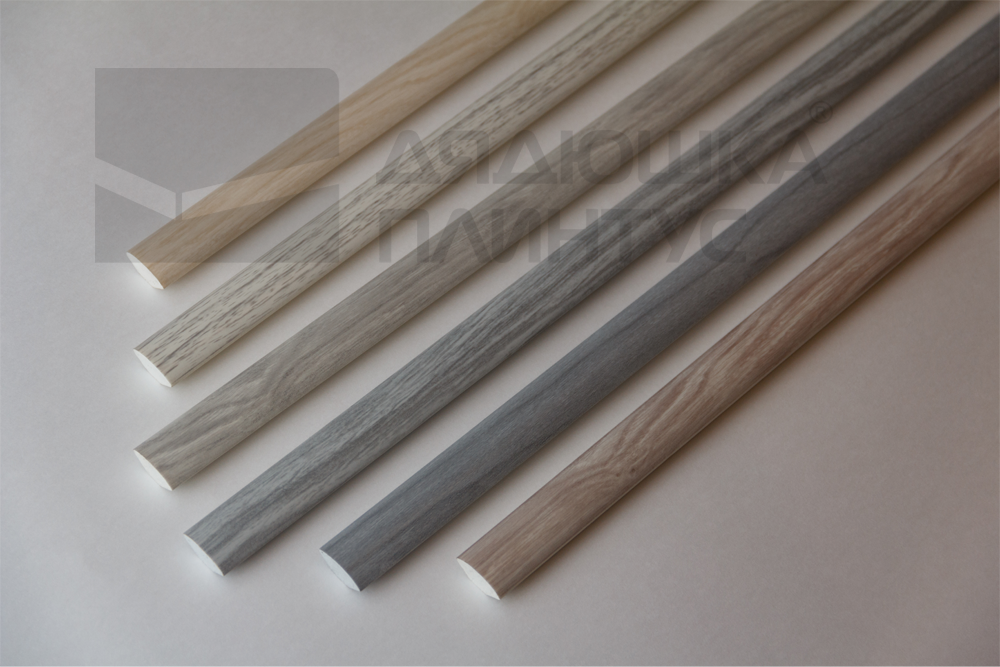 Галтель ПВХ LEMAL 14х14мм. 2,5м. 0104