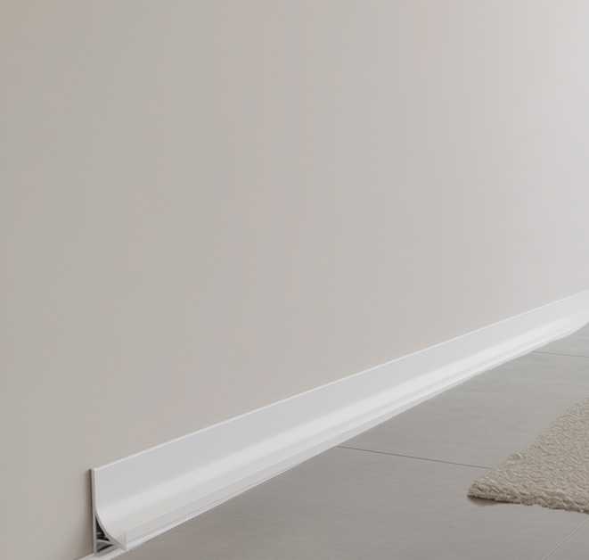 Антиплинтус алюминиевый Апл 04.2700.001 Без покрытия