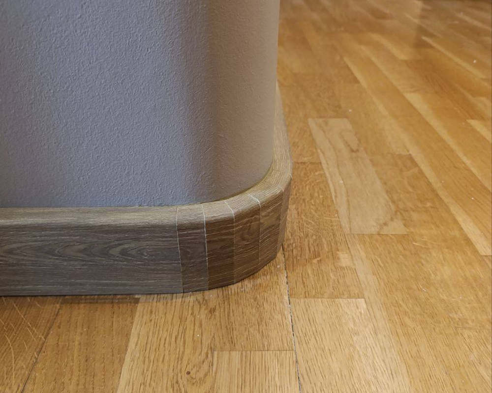 Плинтус ПВХ Рико Концепт 80мм 2,2м. 80013