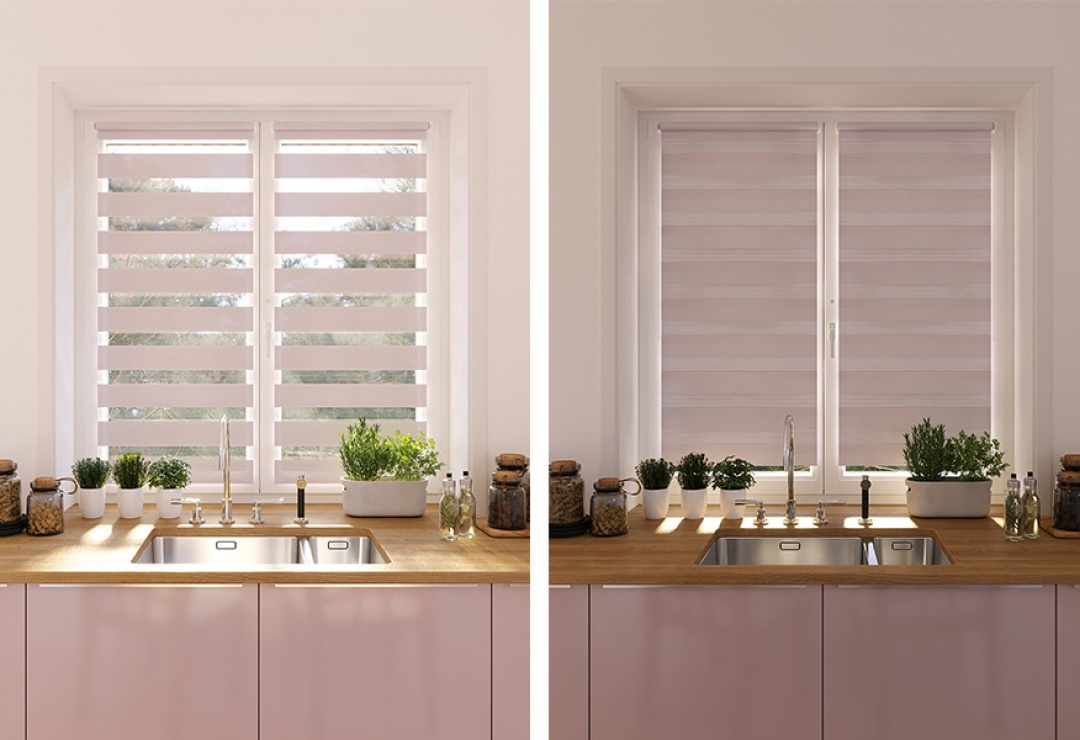 Роллета день/ночь КАНЗАС УЮТ 50*160 Натуральный