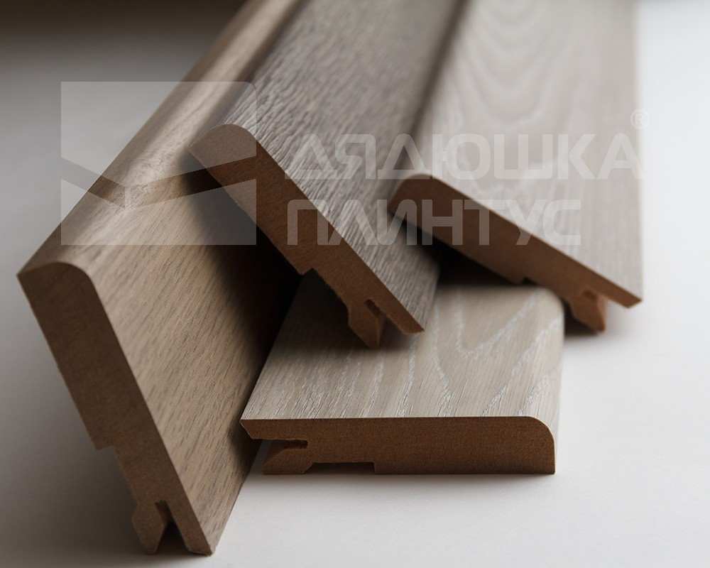 Плинтус МДФ Лука Пл 100-1МДФ.2700.Point line 24049 Дуб прованс