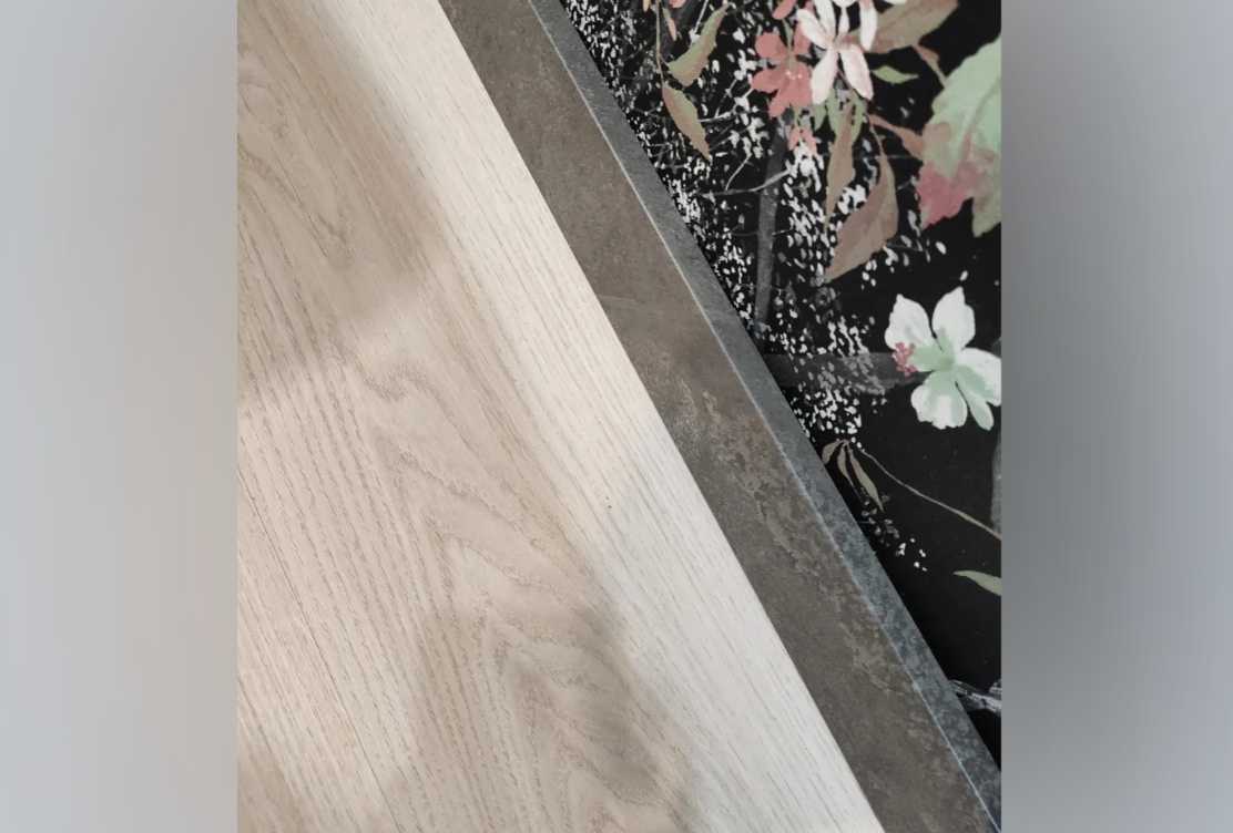 Плинтус МДФ Лука Пл 100-1МДФ.2700.Point line 24050 Дуб винтаж графит